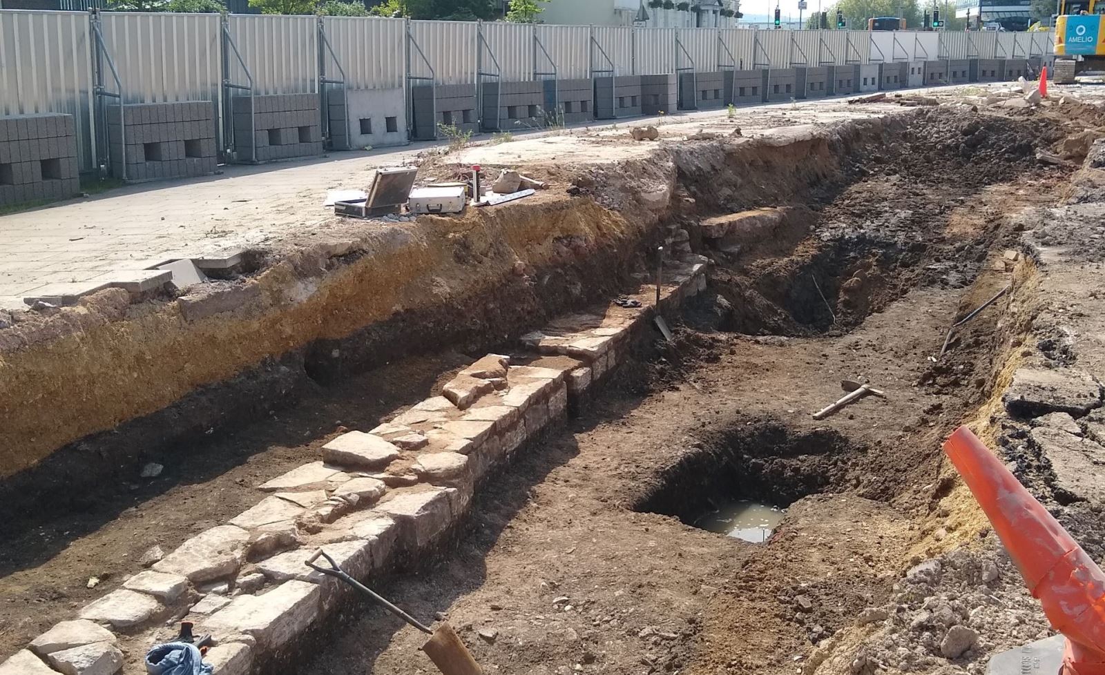 Foundations of Gloucester's Cheese Market